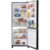 Panasonic Geladeira Frost Free 2 Portas Inverter 467L, 185.3×69.4×74.5cm, Bottom Freezer, Classe A, Black Glass, Fresh Freezer, Touch Panel