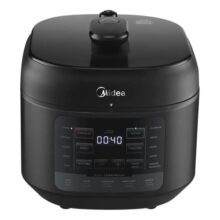 Panela De Pressão Elétrica 5l Nutripro Preta Midea