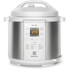 Panela de Pressão Elétrica Electrolux 6L Branca Experience por Rita Lobo (PCC21)