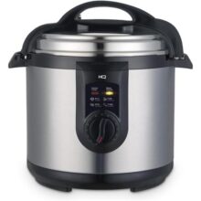 Panela De Pressão Elétrica Multifuncional Hq 5 Litros Inox Hq-y5mi (220v)
