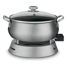 Panela Elétrica De Fondue Cuisinart 1000w 127v Aço Escovado Cor Inox Frequência 60Hz 127V