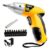 Parafusadeira Bateria 4,8v Torque 3 Nm Kit 12 Peças Evald Evs001 Cor Amarelo 127/220v