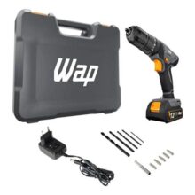 Parafusadeira e Furadeira de Impacto Wap Wf 12k4.2 com Indicador de Nível de Bateria e Maleta