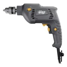 Parafusadeira e Furadeira de Impacto WAP WF 700FE Mandril de 3/8” 700W Cinza e Amarela