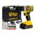 Parafusadeira E Furadeira Impacto The Black Tools Tb-21pw 3/8 Cor Amarelo Frequência 50/60 Hz