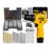 Parafusadeira Furadeira 3/8 A Bateria Tb12a The Black Tools Jogo Brocas E Buchas 300 Peças