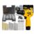Parafusadeira Furadeira 3/8 A Bateria Tb12a The Black Tools Jogo Brocas E Buchas 300 Peças