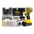 Parafusadeira Furadeira De Impacto Profissional 21v Tb21pw Com Kit Brocas E Buchas 300 Peças The Black Tools