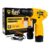 Parafusadeira Furadeira Sem Fio De 10mm 3/8 Tb-12a 1 Bateria Lítio 12v The Black Tools cor Amarelo