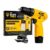 Parafusadeira Furadeira The Black Tools Tb12a 3/8 A Bateria Cor Amarelo Frequência 60hz 127/220v