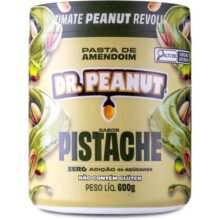 Pasta de Amendoim Dr. Peanut com Whey Gourmet, 600g de Pistache