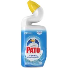 Pato Limpador Sanitário Gel Desinfetante, Marine, Limpeza Profunda, 500ml