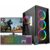 PC GAMER MONTADO AMD RYZEN 5 5600GT+A520M+16GB DDR4+SSD 480GB+500W+GAB GAMER RGB+MONITOR 195″+TECLADO E MOUSE GAMER