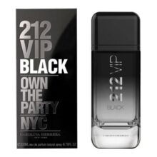 Perfume 212 Vip Black Carolina Herrera EDP – 200ml