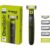 Philips OneBlade Barbeador e Aparador para Rosto & Corpo: Raspa Apara e Contorna | Tecnologia de Proteção Dupla | Par