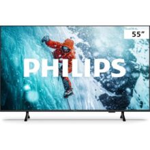 PHILIPS Smart TV, 55″ 4K, 55PUG7300, Comando de Voz, Bluetooth, HDR, Dolby Atmos, HDMI, USB, Wi-Fi