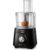 Philips Walita Multiprocessador PowerChop 1000, Preto, Copo com capacidade de 1,5 litros, Duas velocidades + pulsar, 6 acessórios, 1000W, 110V (HR7304/93)