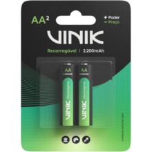 Pilha Recarregável AA C/2-2200mah 1.2v – VP2AB2R