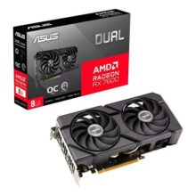 Placa De Vídeo Asus Dual AMD Radeon RX 7600 EVO OC Edition 8GB