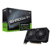 Placa de vídeo Geforce Rtx 5050 8gb Msi Shadow 2x Oc – 50508GSHADOW2XO