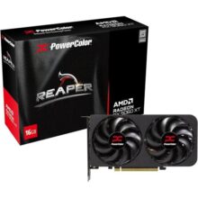 Placa de Vídeo PowerColor Reaper AMD Radeon RX 9060 XT 16GB GDDR6
