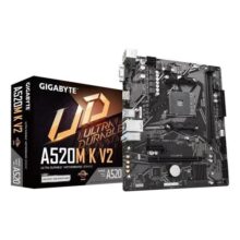 Placa Mãe Gigabyte A520M K V2 AMD AM4 MATX DDR4