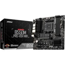 Placa-Mãe Msi B550m PRO-VDH Wifi AM4 mATX