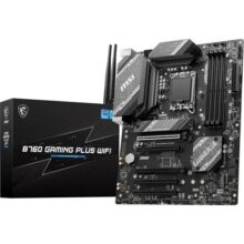 Placa Mãe MSI B760 GAMING PLUS WIFI (LGA 1700/4xDDR5/HDMI/DisplayPort/M.2/USB 3.2)