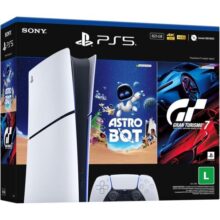 PlayStation5 Slim Digital 825GB Pacote ASTRO BOT e Gran Turismo 7