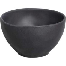 Porto Brasil Conjunto com 6 Bowl Orgânico Preto Matte 558ml
