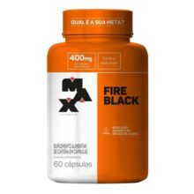 Pote Termogênico Fire Black Max Titanium – 60 Cápsulas