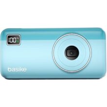 Power Bank 30000mAh, Basike Carregador Portátil 2 Saídas USB-A(até 22.5W) + Tipo-C(até 22.5W) com Cabo, Carregamento Rápido, Led Indicador de Bateria Proteção Inteligente (Azul)