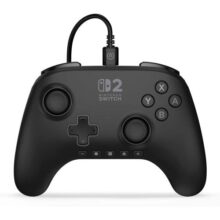 PowerA Controle Advantage com Fio para Nintendo Switch 2 – Preto, Licenciado, Efeitos Hall, Botões Mapeáveis, Pro Controller, Botão-C, Controles de Áudio