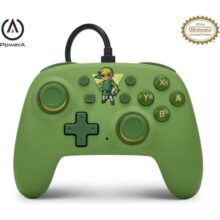 PowerA Nano Wired Controller for Nintendo Switch – Toon Link, Nintendo Switch – OLED Model, Gamepad, game controller,