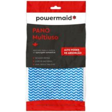 Powermaid Pano Para Limpeza Multiuso Tipo Perfex -30x 50 Cm – 5 Unidades