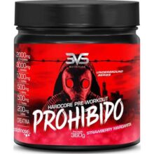 Pré Treino 3VS Nutrition Prohibido Hardcore 360g