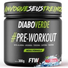 Pré-Treino Diabo Verde Cereja Ice 300g