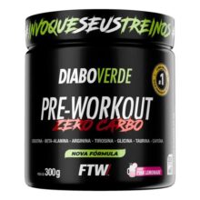 Pre Treino FTW Zero Carbo com Creatina Pote 300g