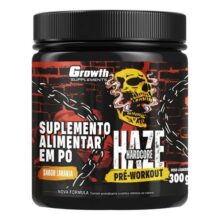 Pré-treino Haze Hardcore 300g Growth Supplements – Laranja