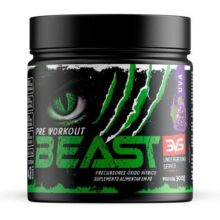 Pré-Treino Nutrition 3VS Beast 300g Sabor Uva