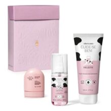 Presente Cuide-se Bem Deleite Body Spray E Loção Hidratante Corporal. Edição Especial Natal O Boticário