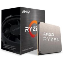 Processador AMD Ryzen 7 5700 8 núcleos16 Thread 65W TDP soquete AM4 L2+L3 Cache 20MB até 4,6GHz Boost Clock Wraith Stealth Cooler