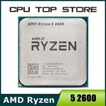Processador CPU AMD Ryzen 5 R5 2600 3,4 GHz 6 núcleos e 12 núcleos soquete AM4