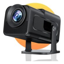 Projetor Hy320 Smart Tv Mini Wifi6 390ansi Android Cor Preto 110v/220v Davely