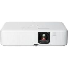 Projetor Smart Epson EpiqVision FH02, FULL HD, 3000 Lumens Streaming, Modelo: V11HA85020, Cor: Branco