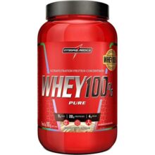 Proteína Concentrada IntegralmedicaWhey 100% Pure Baunilha 900g Pote