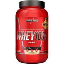 Proteína Concentrada IntegralmedicaWhey 100% Pure Baunilha 900g Pote