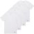 PUMA Pacote com 4 camisetas masculinas de algodão com gola redonda e manga curta