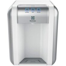 Purificador De Água Gelada Fria E Natural Elétrico Compacto Eletronico Placa Electrolux Branco Com Painel Touch Bivolt Pe11b