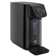 Purificador Electrolux de Água Gelada Fria e Natural Elétrico Compacto Eletronico placa Electrolux Filtro refil 6 meses ou 3000l Bivolt Branco PE15B